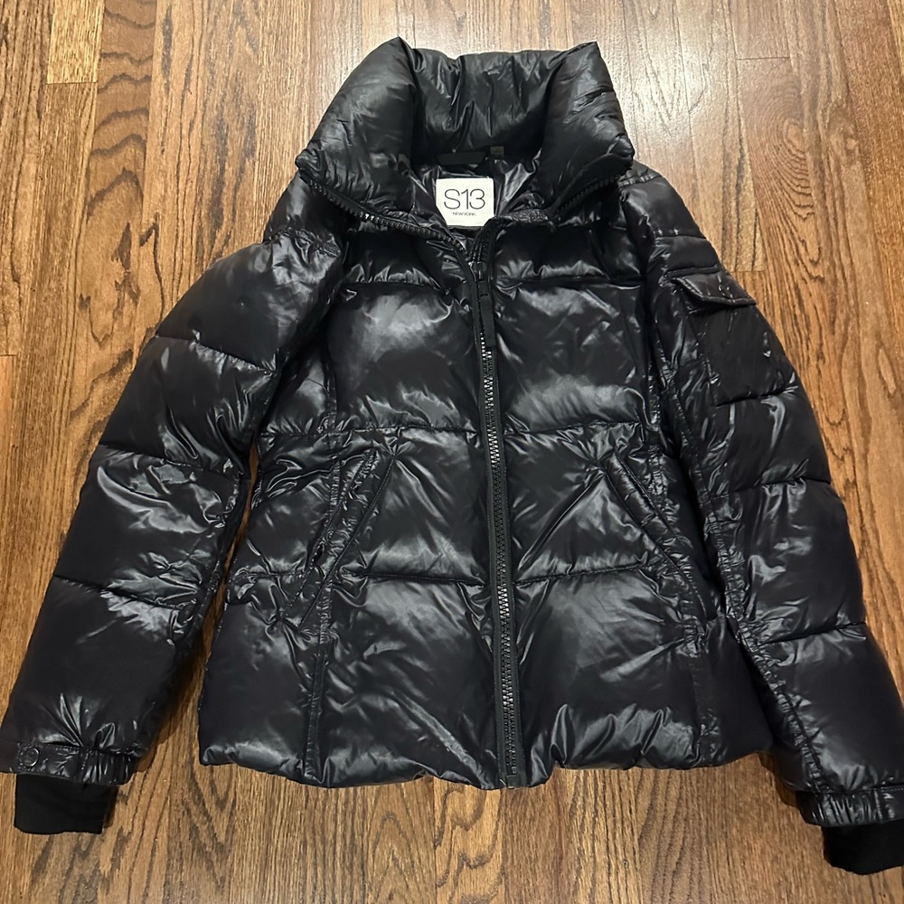 SAM. S13 Freestyle Puffer Down Jacket Color: Jet Black Size: Women’s Small